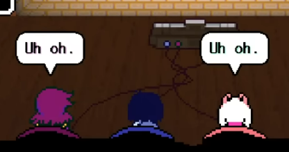 ceriisu's tweet photo. i adore when ralsei and susie are on the same wavelength. so different yet on rare occasions they share a brain https://t.co/MVQlRMnQAc