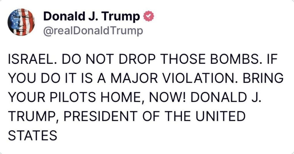 susan abulhawa | سوزان ابو الهوى (@susanabulhawa) on Twitter photo Dear <a href="/realDonaldTrump/">Donald J. Trump</a>: now do one for Gaza, please. and one for Lebanon. and Syria. and all the other places Israel is bombing just because they can. Dear <a href="/realDonaldTrump/">Donald J. Trump</a>: now do one for Gaza, please. and one for Lebanon. and Syria. and all the other places Israel is bombing just because they can.