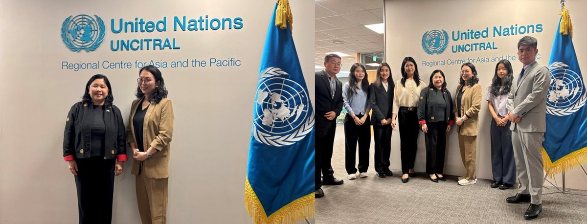 annajoubinbret's tweet image. #UNCITRAL #RCAP welcomed Ambassador Dizon-De Vega of 🇵🇭 to discuss collaborations to advance legal harmonization of #InternationalTradeLaw, particularly in #DigitalTrade, #DisputeResolution and the #TradeandClimateChange nexus. Looking forward to our continued cooperation! 🤝