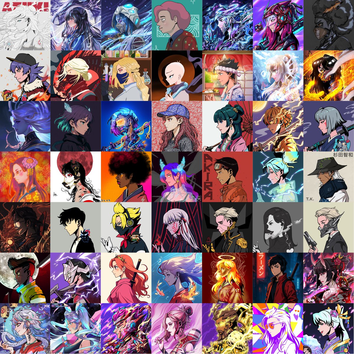 RAID Live (@raidxyz) on Twitter photo GM! Our <a href="/Azuki/">Azuki</a> Popup RAID was our amazing with over 50 entries in 5 days! The power of Art and Community in Web3 is unreal💫
Here are the official prizes as chosen by <a href="/SWHEATZ1/">SWHEATZ</a> & <a href="/jahshaka0x/">jahshaka</a>
🥇<a href="/HoshiShan/">Hoshi Shan ★彡</a> $250
🥈<a href="/zisan_eth/">zisan ジザン</a> $150
🥉<a href="/Eyegirll/">✨👁️Eyegirl</a> $100
🎖Runner-ups ($50 ea) GM! Our <a href="/Azuki/">Azuki</a> Popup RAID was our amazing with over 50 entries in 5 days! The power of Art and Community in Web3 is unreal💫
Here are the official prizes as chosen by <a href="/SWHEATZ1/">SWHEATZ</a> & <a href="/jahshaka0x/">jahshaka</a>
🥇<a href="/HoshiShan/">Hoshi Shan ★彡</a> $250
🥈<a href="/zisan_eth/">zisan ジザン</a> $150
🥉<a href="/Eyegirll/">✨👁️Eyegirl</a> $100
🎖Runner-ups ($50 ea)