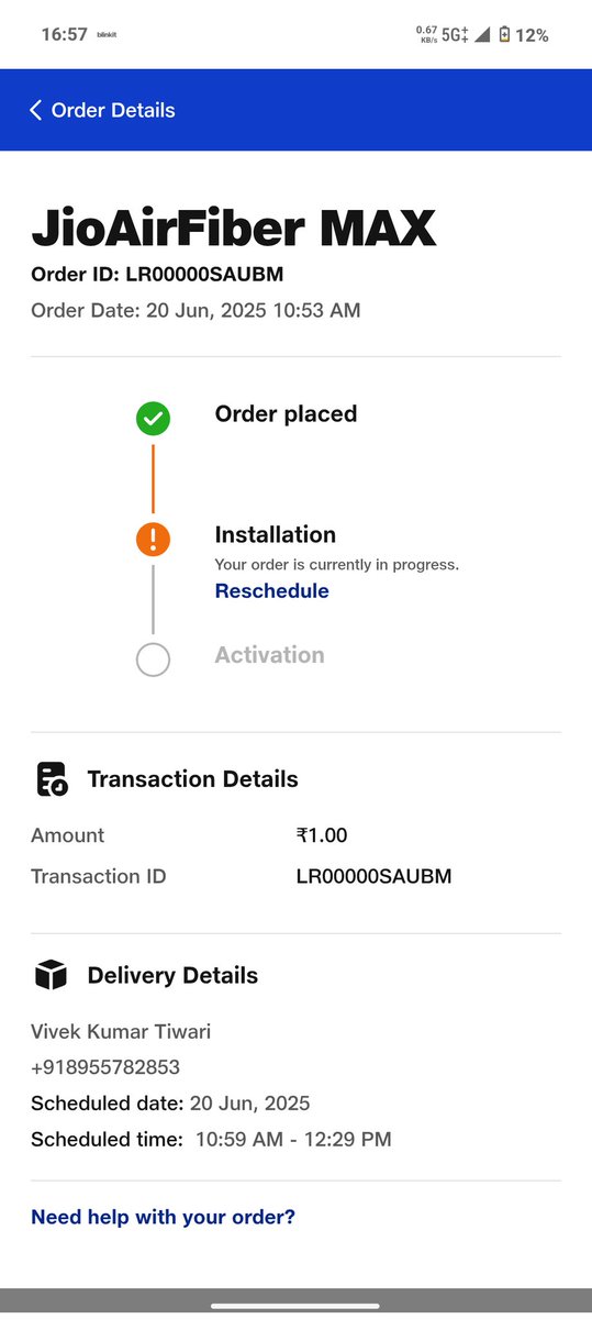 vivek1555's tweet photo. @JioCare No update from jio even no call from their executive...@reliancejio @_MukeshAmbani https://t.co/bJhMkW95il