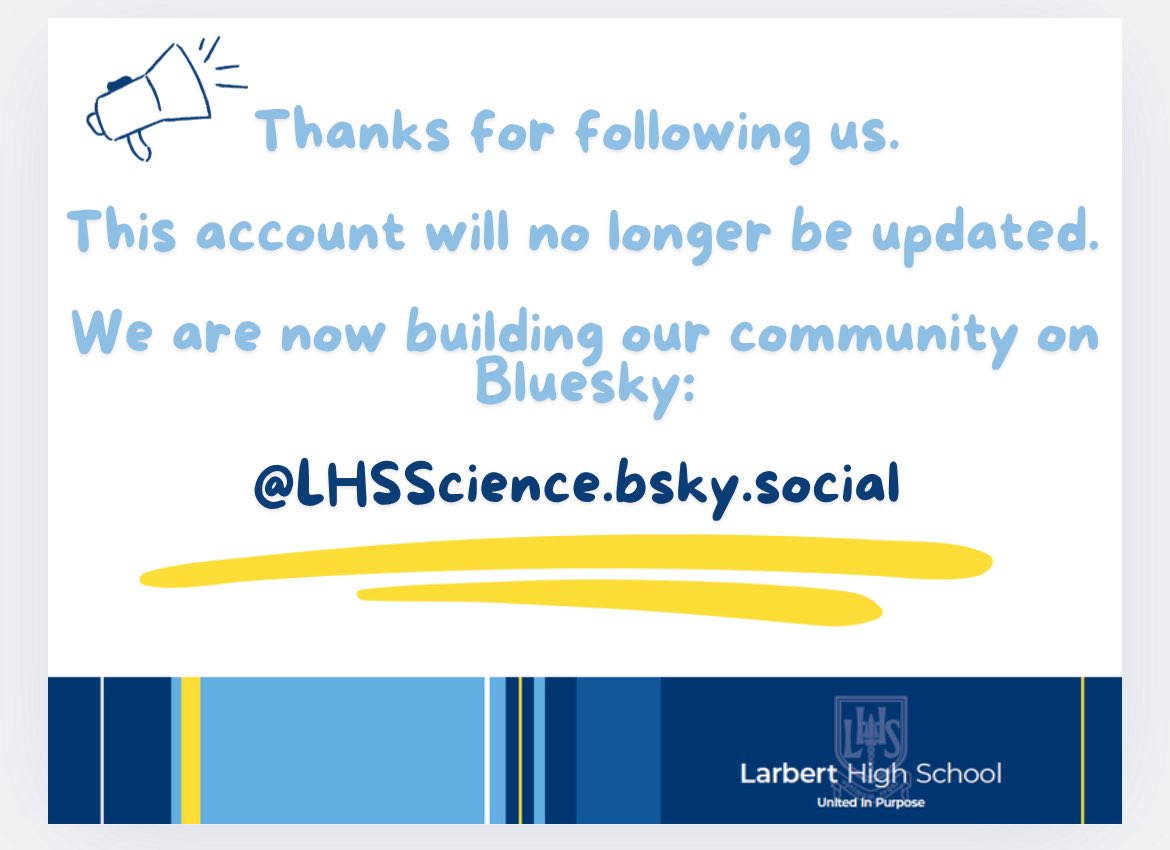 LHS Science tweet media