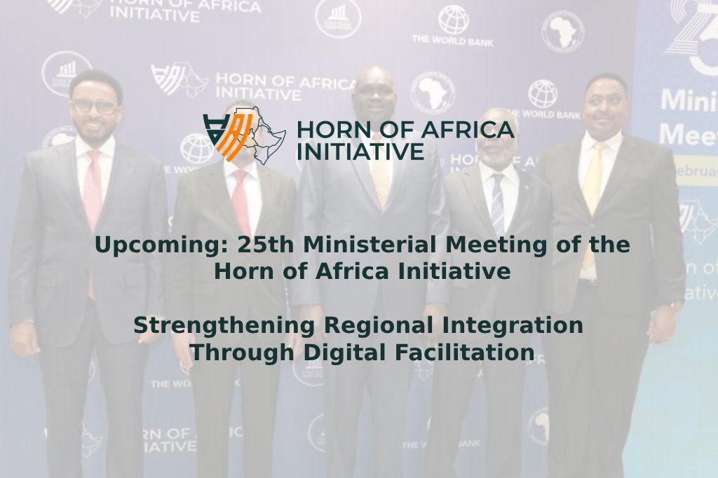 Horn of Africa Initiative (@hoainitiative) on Twitter photo Upcoming: Ministers and high-level delegates will gather for the 25th HoAI Ministerial Meeting on July 14, 2025, at the <a href="/AfDB_Group/">African Development Bank Group</a> headquarters in Nairobi.
<a href="/KeTreasury/">The National Treasury & Economic Planning</a> <a href="/MoF_Somalia/">Ministry of Finance</a> <a href="/MoF_Ethiopia/">Ministry of Finance - Ethiopia</a> <a href="/WorldBank/">World Bank</a> <a href="/EU_Commission/">European Commission</a> <a href="/BMZ_Bund/">Bundesentwicklungsministerium</a> <a href="/FCDOGovUK/">Foreign, Commonwealth & Development Office</a> Upcoming: Ministers and high-level delegates will gather for the 25th HoAI Ministerial Meeting on July 14, 2025, at the <a href="/AfDB_Group/">African Development Bank Group</a> headquarters in Nairobi.
<a href="/KeTreasury/">The National Treasury & Economic Planning</a> <a href="/MoF_Somalia/">Ministry of Finance</a> <a href="/MoF_Ethiopia/">Ministry of Finance - Ethiopia</a> <a href="/WorldBank/">World Bank</a> <a href="/EU_Commission/">European Commission</a> <a href="/BMZ_Bund/">Bundesentwicklungsministerium</a> <a href="/FCDOGovUK/">Foreign, Commonwealth & Development Office</a>