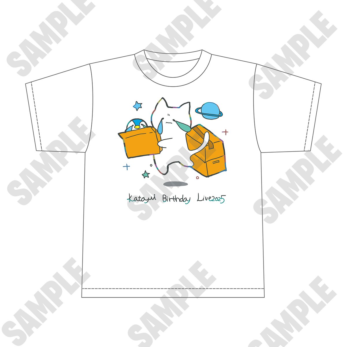 🎉加藤結 生誕グッズ解禁🎉 【かとゆい監修】 ✨かとゆい爆誕Tシャツ