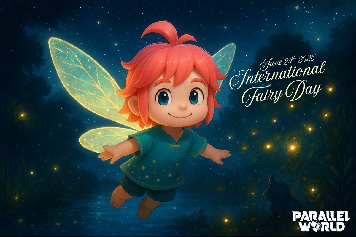 🧚 *June 24 – Fairy Day*
*Eva made wings with glitter, tape, and hope. ✨🧚*
Vote in today’s *Vibes Check* and earn magical Holiday Tickets in Discord!
🌟 A little sparkle goes a long way.
shorturl.at/iG5rH