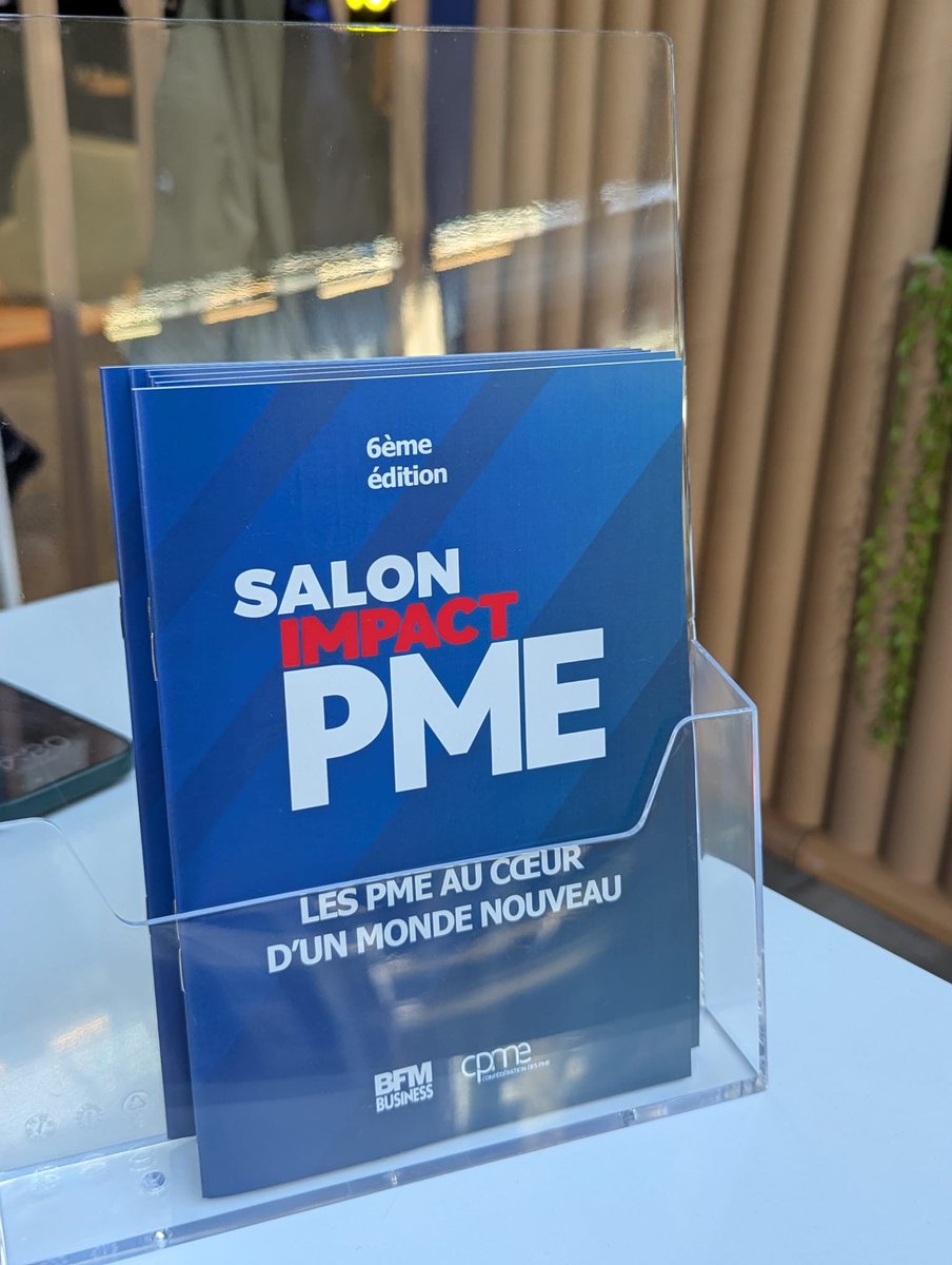 🔵 Le réseau #CCI est à <a href="/ImpactPme/">IMPACT PME</a> <a href="/CPMEnationale/">CPME</a> , le rdv des acteurs qui soutiennent et accompagnent les #PME 🇫🇷 dans leur développement.