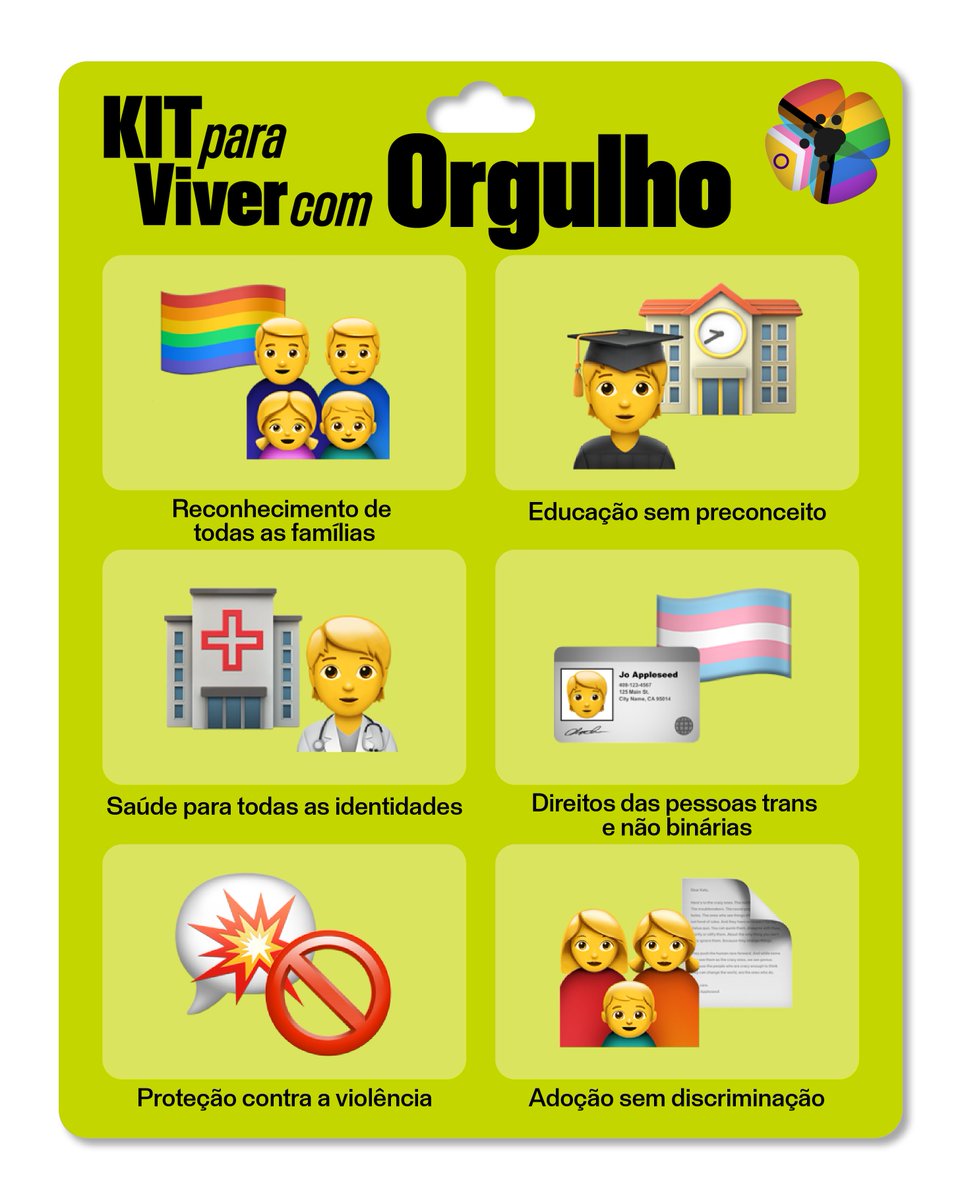 O teu kit para viveres com liberdade, dignidade e respeito. Para viveres com Orgulho, a sério. 🌈✊

#ViverComOrgulho #Liberdade #OrgulhoLGBTQIA #Diversidade #AmorÉAmor #LIVRE