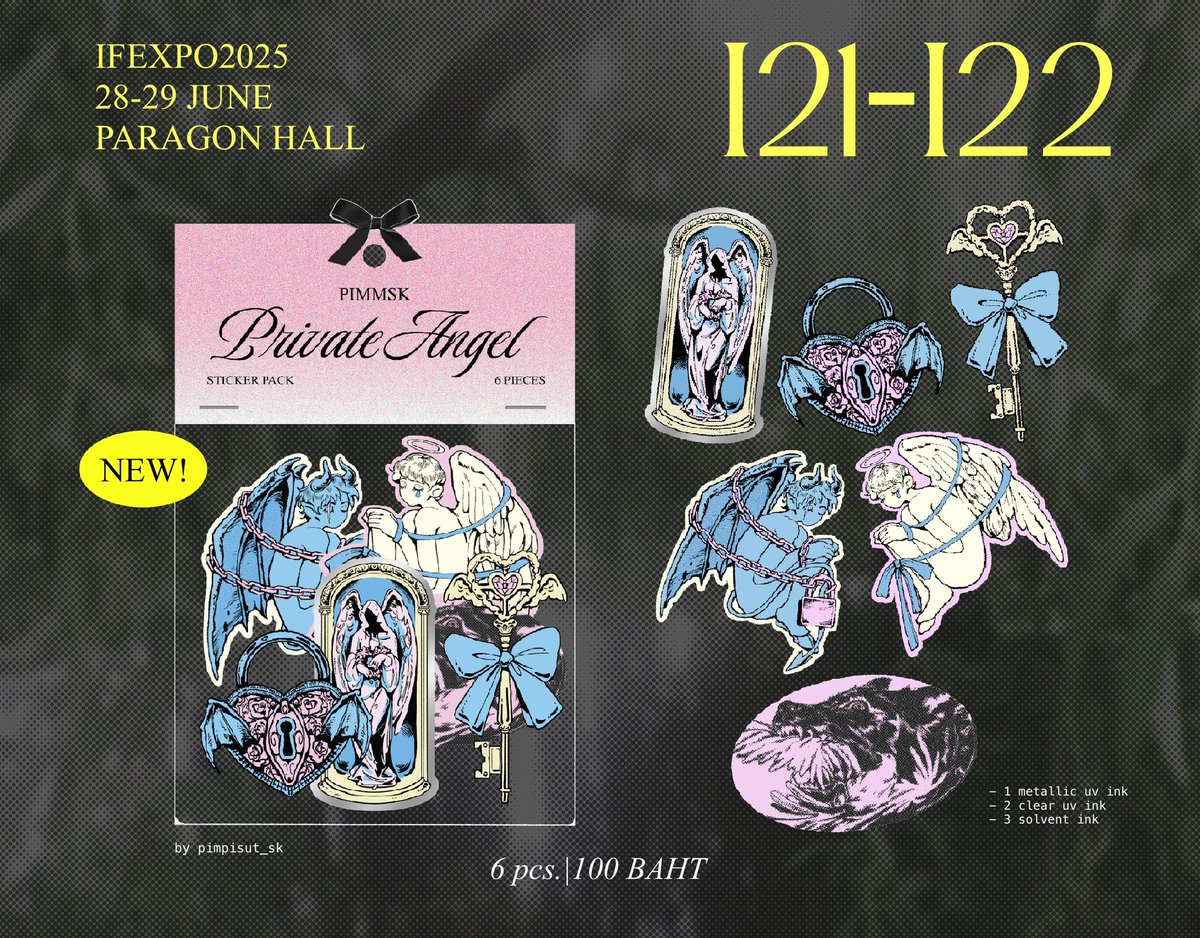 ใบเมนูมาแล้วค่ะ👐✨ มีสินค้าใหม่เล็กๆน้อยๆค่ะ💦

เจอกันที่งาน #IFEXPO25 นะคะ
บูธ I21-I22 Paragon hall- Siam Paragon 
28-29 Jun ค่ะอยู่ทั้งสองวันเลย😚🫶💜