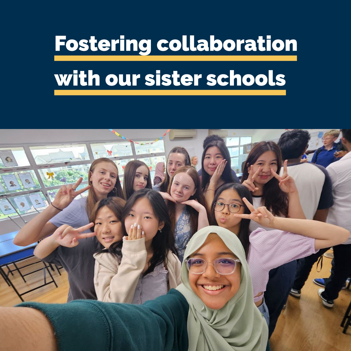 At Fairview International School, we give our students the unique opportunity to visit their sister schools in Malaysia 🌎 

Last year, our students visited the Fairview Kuala Lumpur campus, giving them a sense of what it was like to learn in IB in another country and the chance