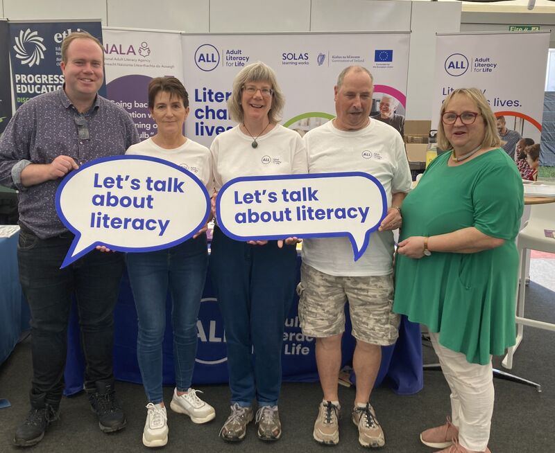 Tune into <a href="/kclr96fm/">KCLR 96FM</a> now to hear Helen Walshe, Regional Literacy Coordinator <a href="/KCETB/">Kilkenny and Carlow ETB (KCETB)</a> discuss the impact of #AdultLiteracyForLife Collaboration &amp; Innovation Funding to better the lives of adults with unmet literacy needs in #Kilkenny &amp; #Carlow.

🎧Listen Live:tinyurl.com/2py2s569