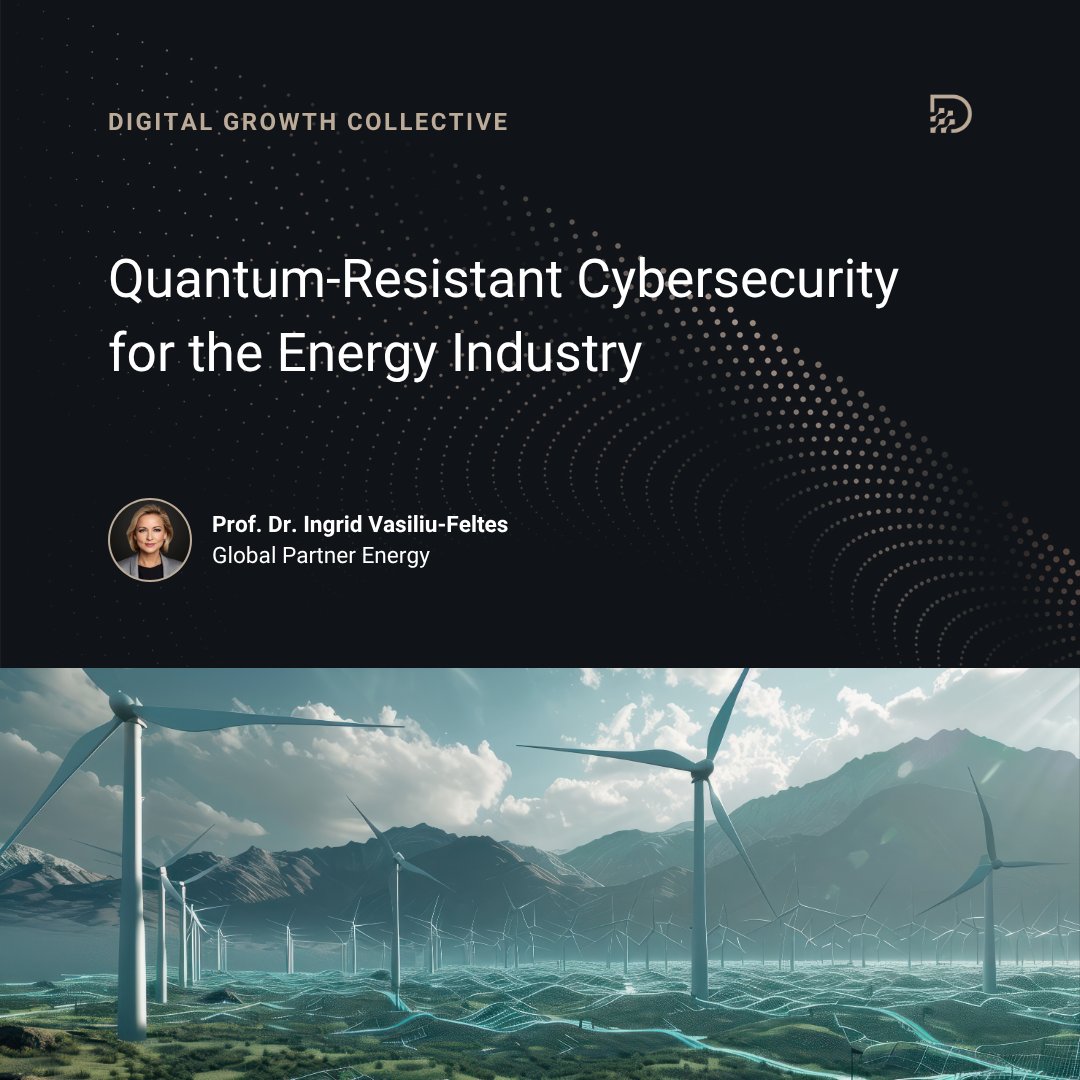 Digital Growth Collective (@dg_collective) on Twitter photo Quantum-Resistant Cybersecurity for the Energy Industry
The energy industry faces growing pressure to decarbonize and digitize while a new class of cyber threats is emerging. With quantum-enabled attacks on the horizon, companies must act now to protect long-term data and ensure Quantum-Resistant Cybersecurity for the Energy Industry
The energy industry faces growing pressure to decarbonize and digitize while a new class of cyber threats is emerging. With quantum-enabled attacks on the horizon, companies must act now to protect long-term data and ensure