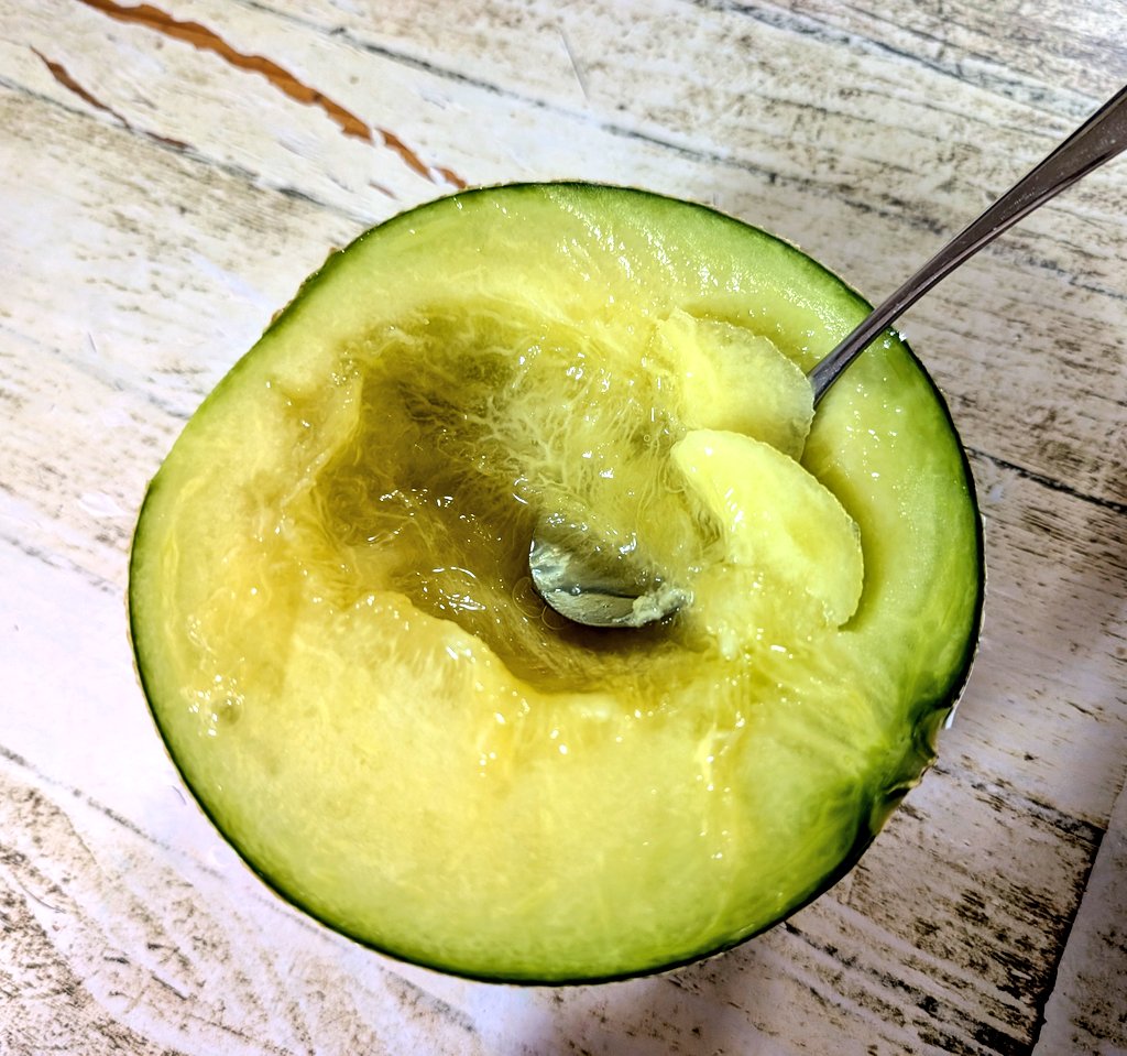 メロン食う！✨