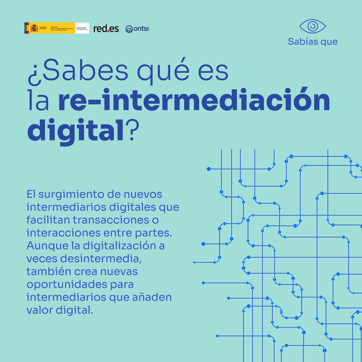👾¿Has oído hablar de la re-intermediación digital?

🏢Hoy, la re-intermediación digital redefine el ecosistema empresarial, introduciendo nuevos actores y plataformas que optimizan la conexión entre productores y consumidores