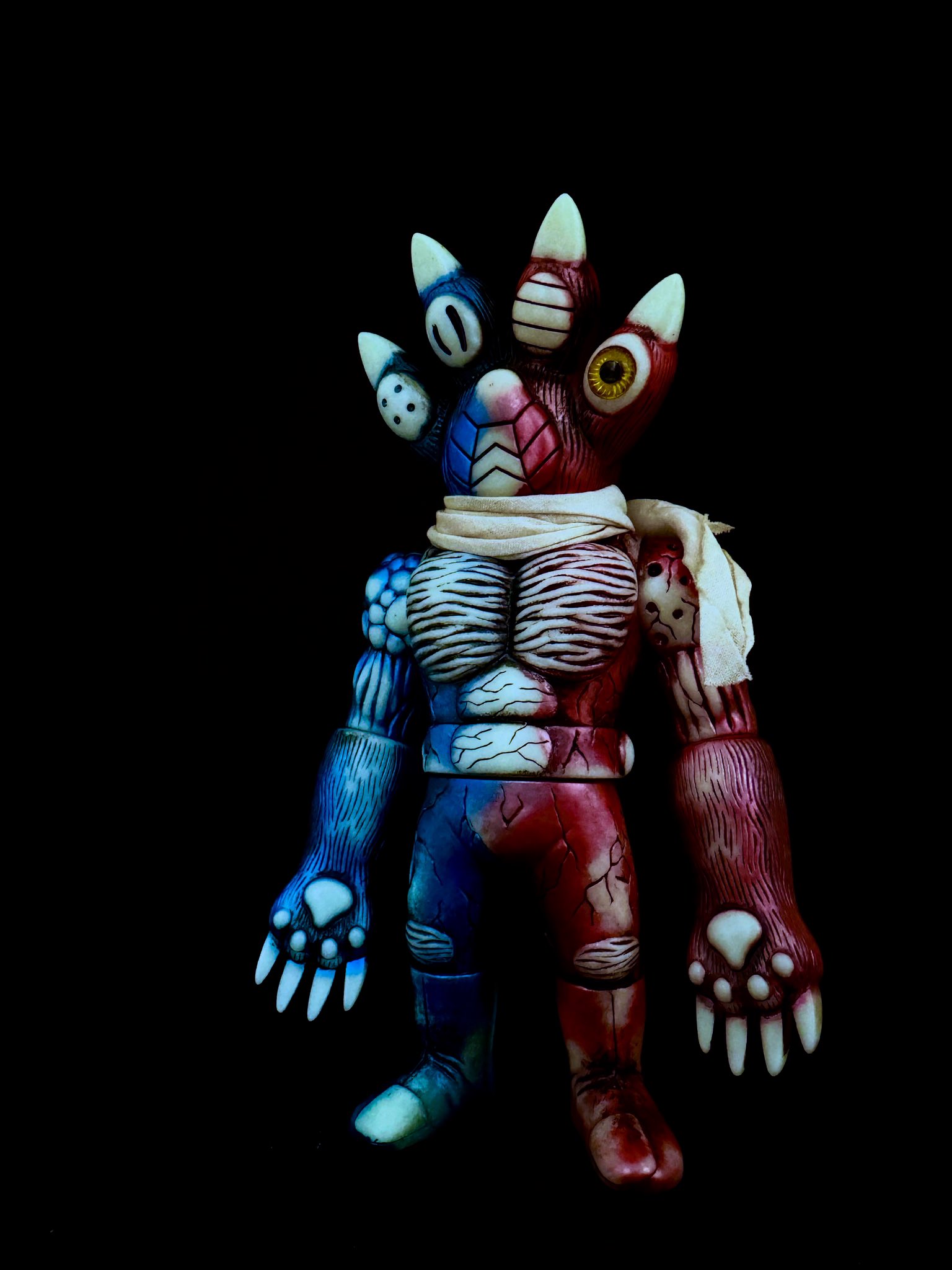 ひ*ろ様 リアルヘッド　サイコたこ坊　ソフビ　アジトX　REALHEAD ひ*ろ様 リアルヘッド サイコたこ坊 ソフビ アジトX REALHEAD