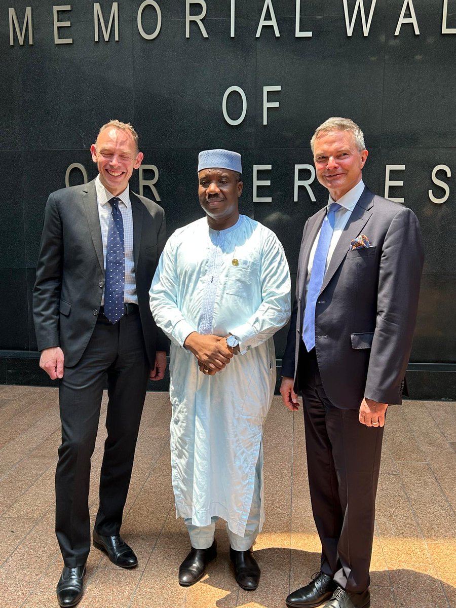 EU Delegation to AU (@eutoau) on Twitter photo High-level @EU_EEAS delegation led by Jonas Jonsson & Gil Rostain visited #Addis. Good engagement with <a href="/AUC_PAPS/">African Union Political Affairs Peace and Security</a> director <a href="/SarjohBah3/">Sarjoh Bah</a> & <a href="/parfait_onanga/">Parfait Onanga-Anyanga</a> on security in the Horn & the new AU mission in Somalia. EU & <a href="/_AfricanUnion/">African Union</a> will continue to work together for peace.
#AUEU25 High-level @EU_EEAS delegation led by Jonas Jonsson & Gil Rostain visited #Addis. Good engagement with <a href="/AUC_PAPS/">African Union Political Affairs Peace and Security</a> director <a href="/SarjohBah3/">Sarjoh Bah</a> & <a href="/parfait_onanga/">Parfait Onanga-Anyanga</a> on security in the Horn & the new AU mission in Somalia. EU & <a href="/_AfricanUnion/">African Union</a> will continue to work together for peace.
#AUEU25