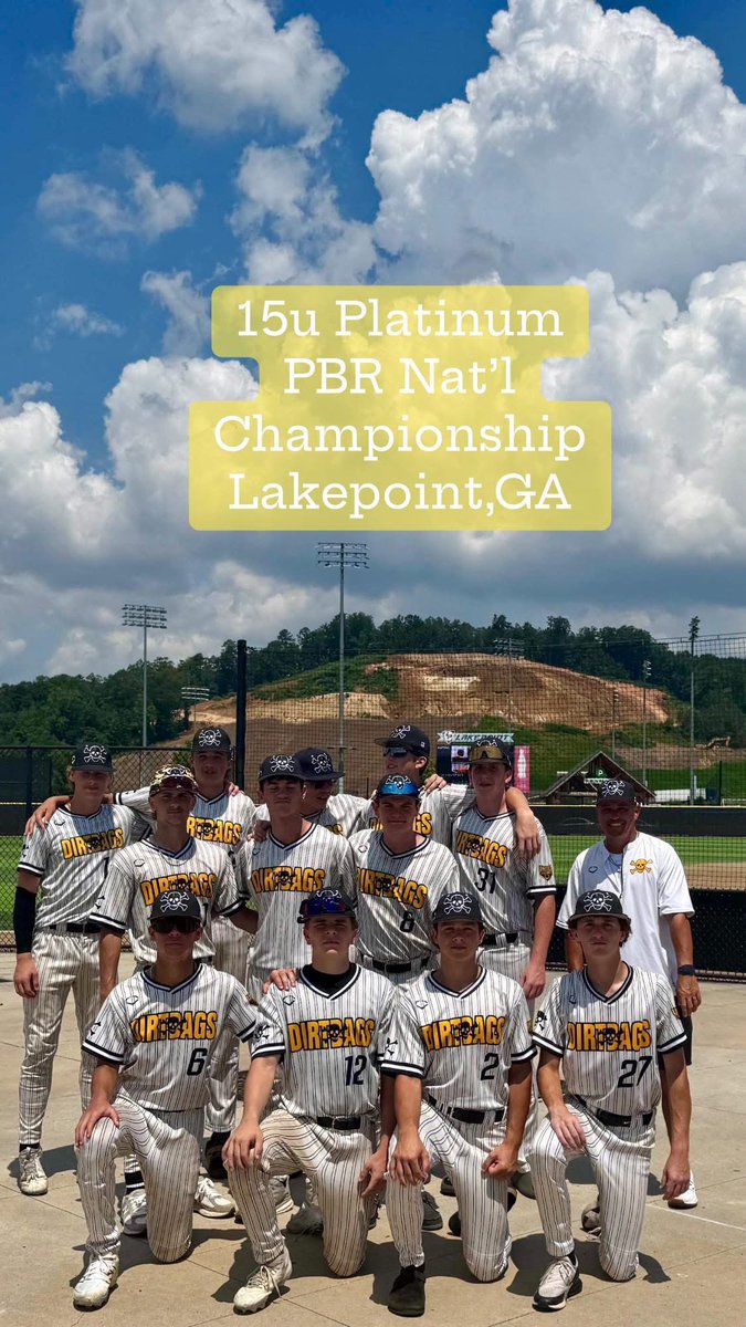 2028 Va Dirtbags Platinum tweet media