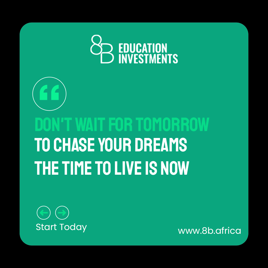 Don’t wait for tomorrow to chase your study abroad dream.
Opportunities don’t pause — why should you?
Start now 👉 8b.africa
#StudyAbroad #GlobalAfrican