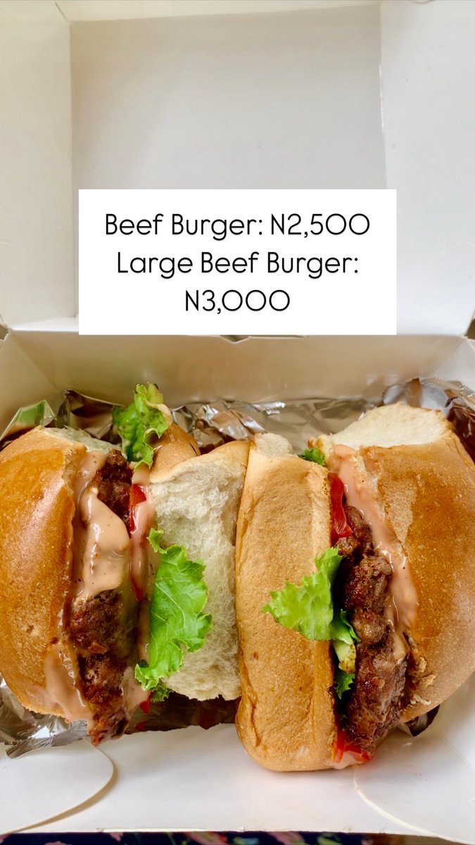 yum_chops's tweet photo. AVAILABLE TODAY 

Wings (8) : N3500
Regular burger: N2500
Large burger: N3000
Regular hotdog: N1500
Chili cheese hotdog: N2500
Combo pack: N6400

📍KADUNA https://t.co/4vUYJfIe4X