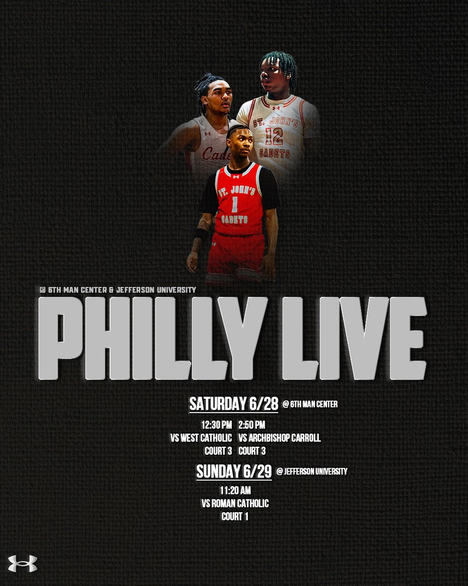 Three great opportunities this weekend at <a href="/PhillyHSLive/">Philly HS</a>