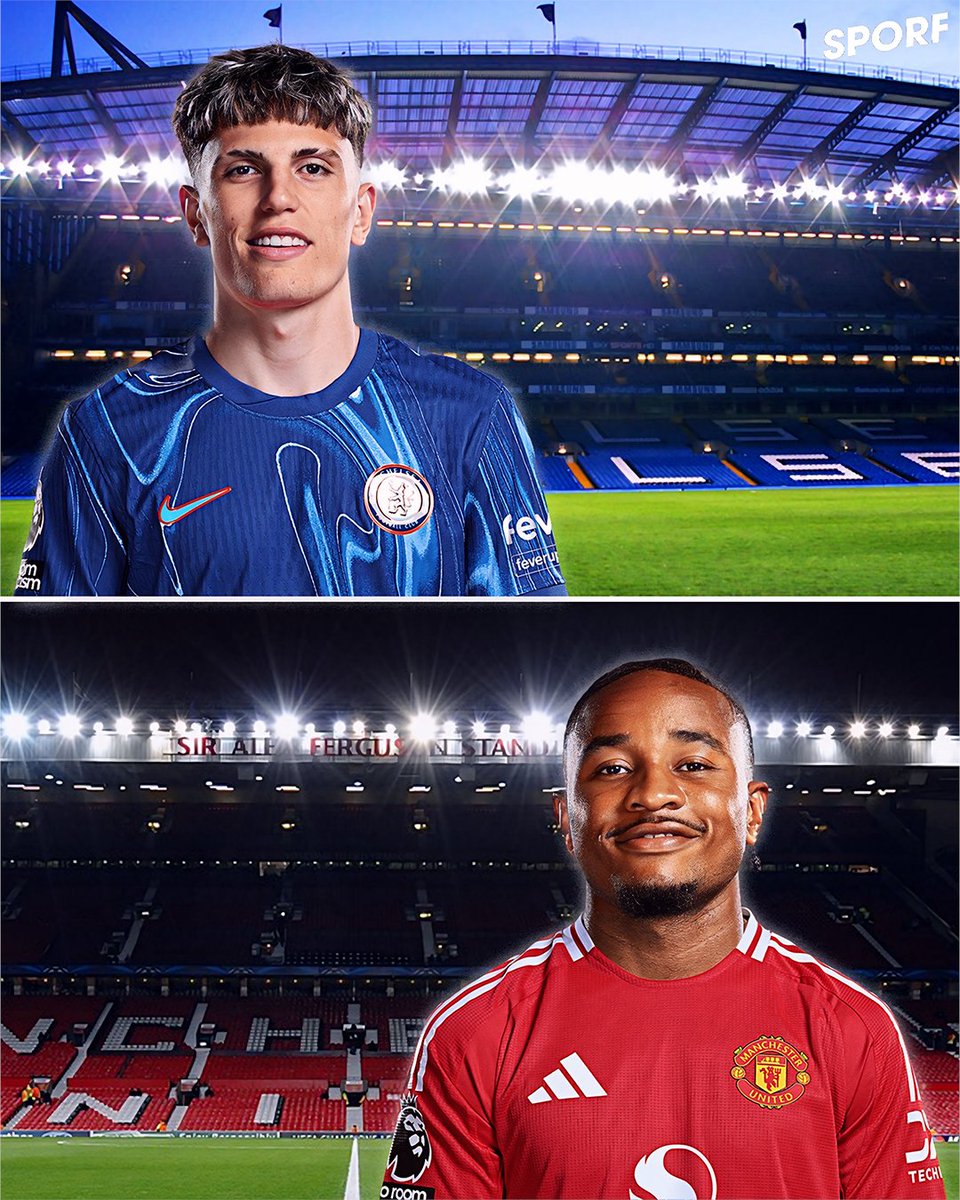 Chelsea and Manchester United are weighing up the possibility of trying to send Alejandro Garnacho and Christopher Nkunku in opposite directions this summer. ↔️

Who would get the better deal here⁉️👇