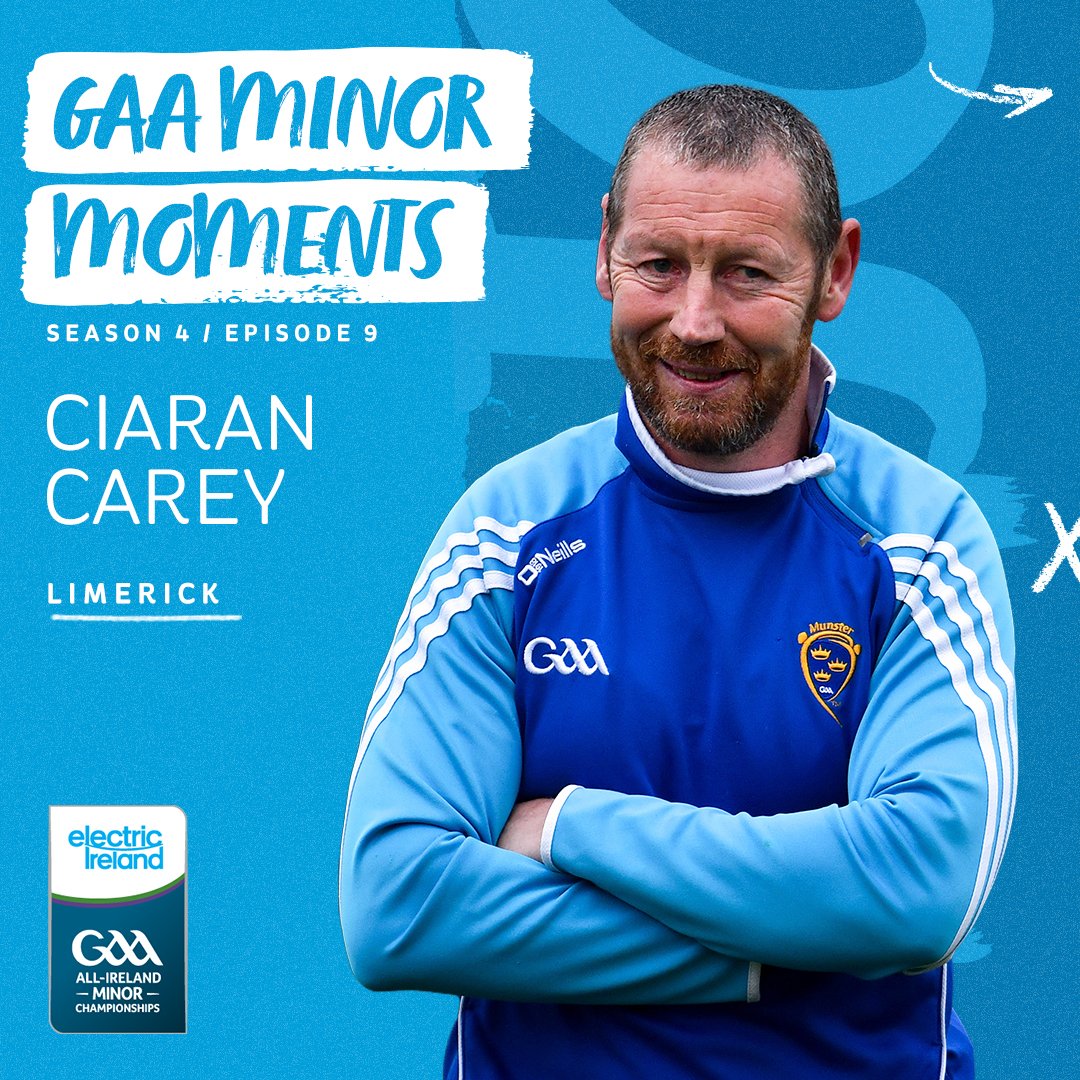 Our guest for Episode 9 of the Electric Ireland GAA Minor Moments podcast is Limerick hurling legend, Ciaran Carey.

The three-time All-Star winner offers a wealth of advice to young players on achieving peak performance, delving into the mental demands of elite competition,