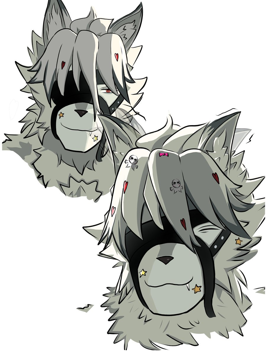 AzdotPixel1's tweet image. #Lycaon Doodles &amp;gt;;3