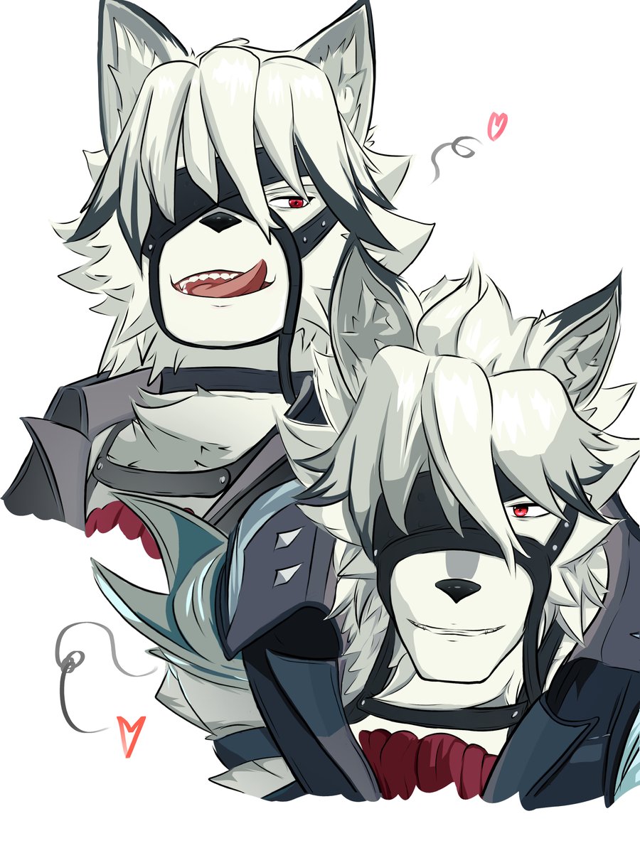 AzdotPixel1's tweet image. #Lycaon Doodles &amp;gt;;3