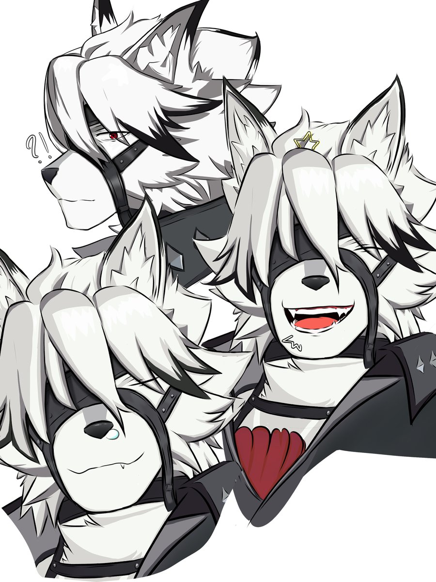 AzdotPixel1's tweet image. #Lycaon Doodles &amp;gt;;3