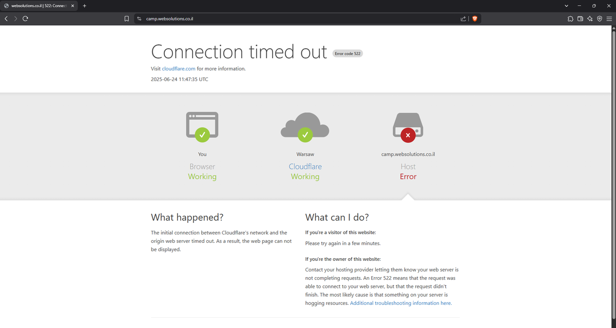 RebirthStress's tweet photo. The official website of the Israeli Institute of Technologyhas has been disabled in part of coordinated cyber attacks.  #FreeIran #FreePalestine, we stand for those that cant speak. Let the game, begin. 

 Service used: https://t.co/GBvPlL9XxJ 

 Report: https://t.co/yAmjBL9Oh6 https://t.co/cWfNBTiJWb