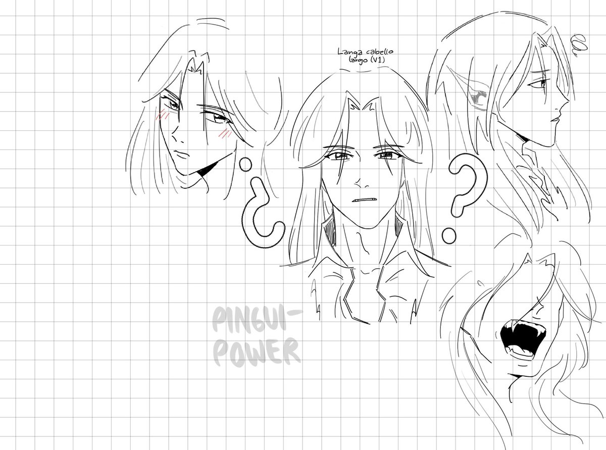 PinguiPower31's tweet image. Me centre sin querer en el #au que pensé antes, pero pues aquí les tengo algunos bocetos de lo que serían Reki y Langa. Si, curiosamente Langa es un vampiro 🙂↕️ y digamos que a Reki no le caen tan bien. Pronto dibujaré a los demás en este au.
#SK8THEINFINITY