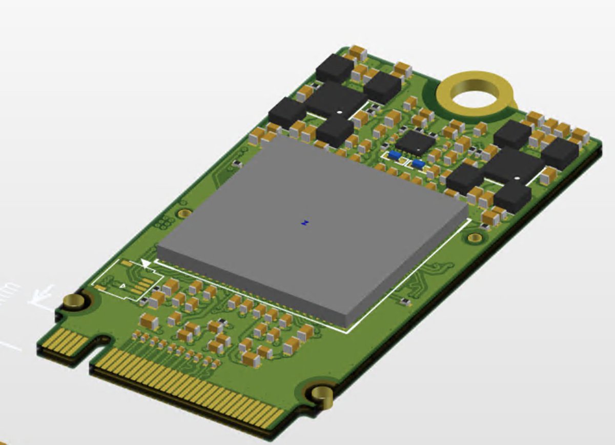 HanxiaoM's tweet image. #M5StackLLM 2242 Size M.2 PCIE AX8850 LLM Acclerator Card designed for Raspberry Pi