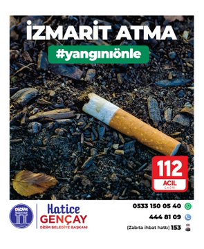 Didim Belediyesi Yangın Riskine Karşı Hazırlıklı!