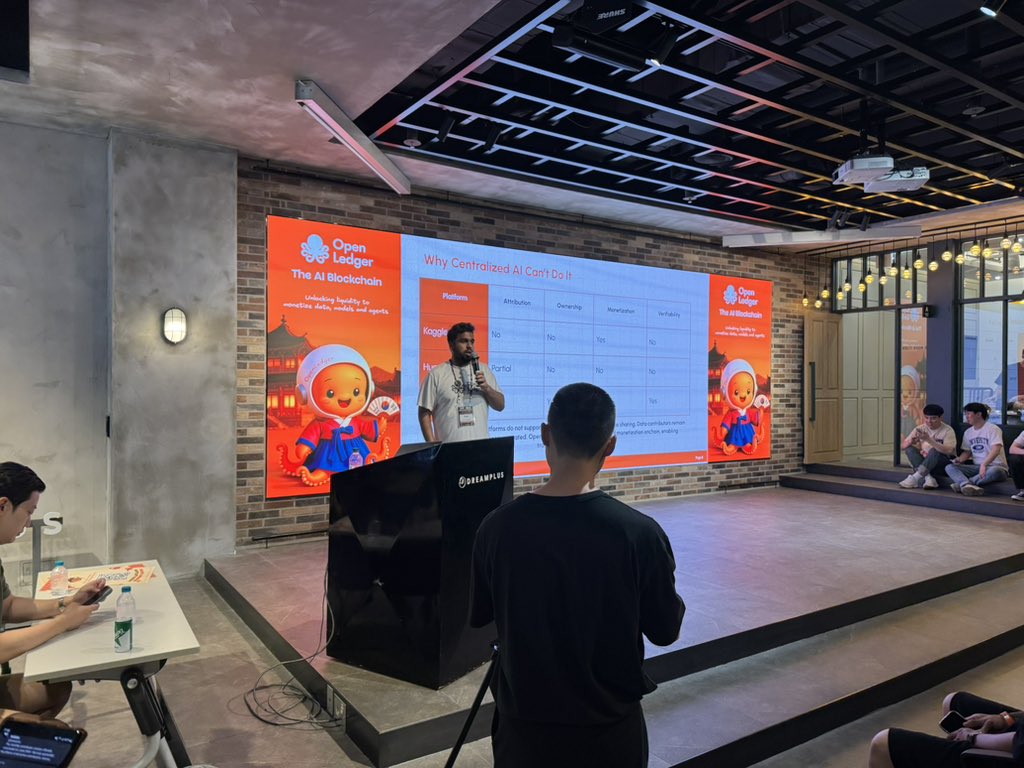 dollysooo's tweet image. Just arrived at the @OpenledgerHQ meetup! Excited for what’s in store! #Openledger #blockchain