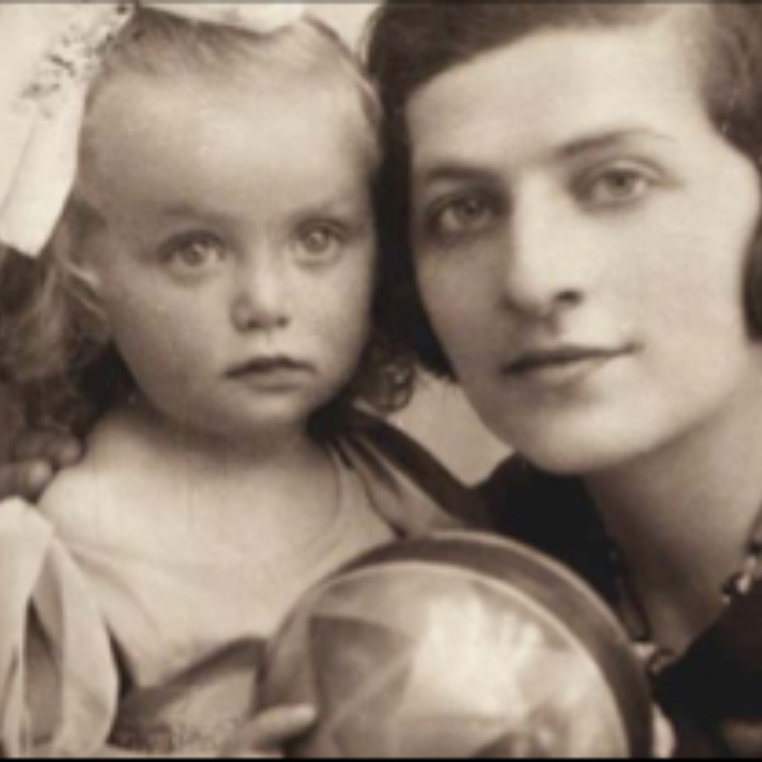 Elisabeth was a Jewish woman born in Transylvania, Romania, where she married &amp; had a daughter  Eva. During the war, their family lived in the Regin ghetto. In 1944, Elisabeth and Eva were deported to #Auschwitz and murdered in a gas chambers. Elisabeth was 30 years old. Eva, 8.