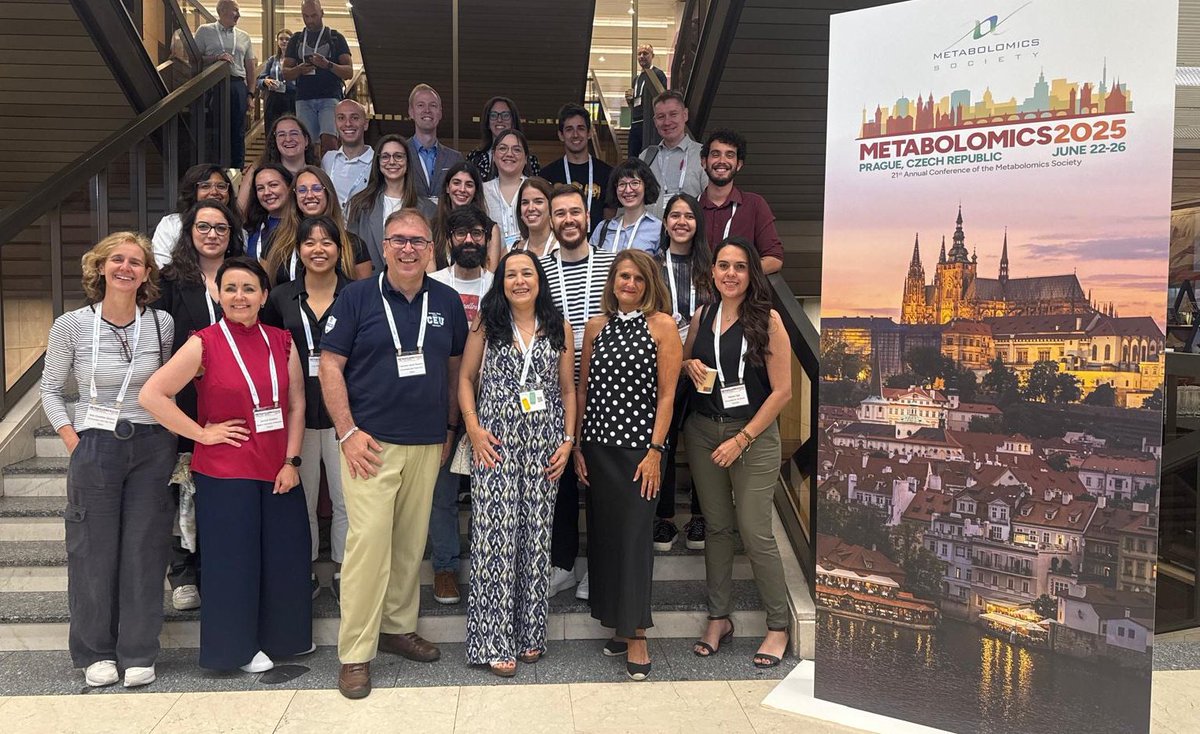 All-time #CEMBIOers &amp; current #CEMBIOers  #metsoc2025 #Prague. So glad to meet again!