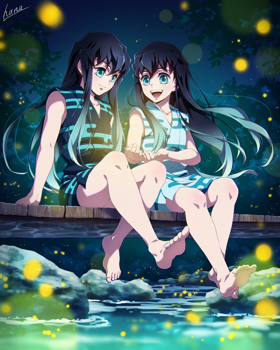「兄さん、キレイだね」

たくさんの蛍が舞う幻想的な夜✨️