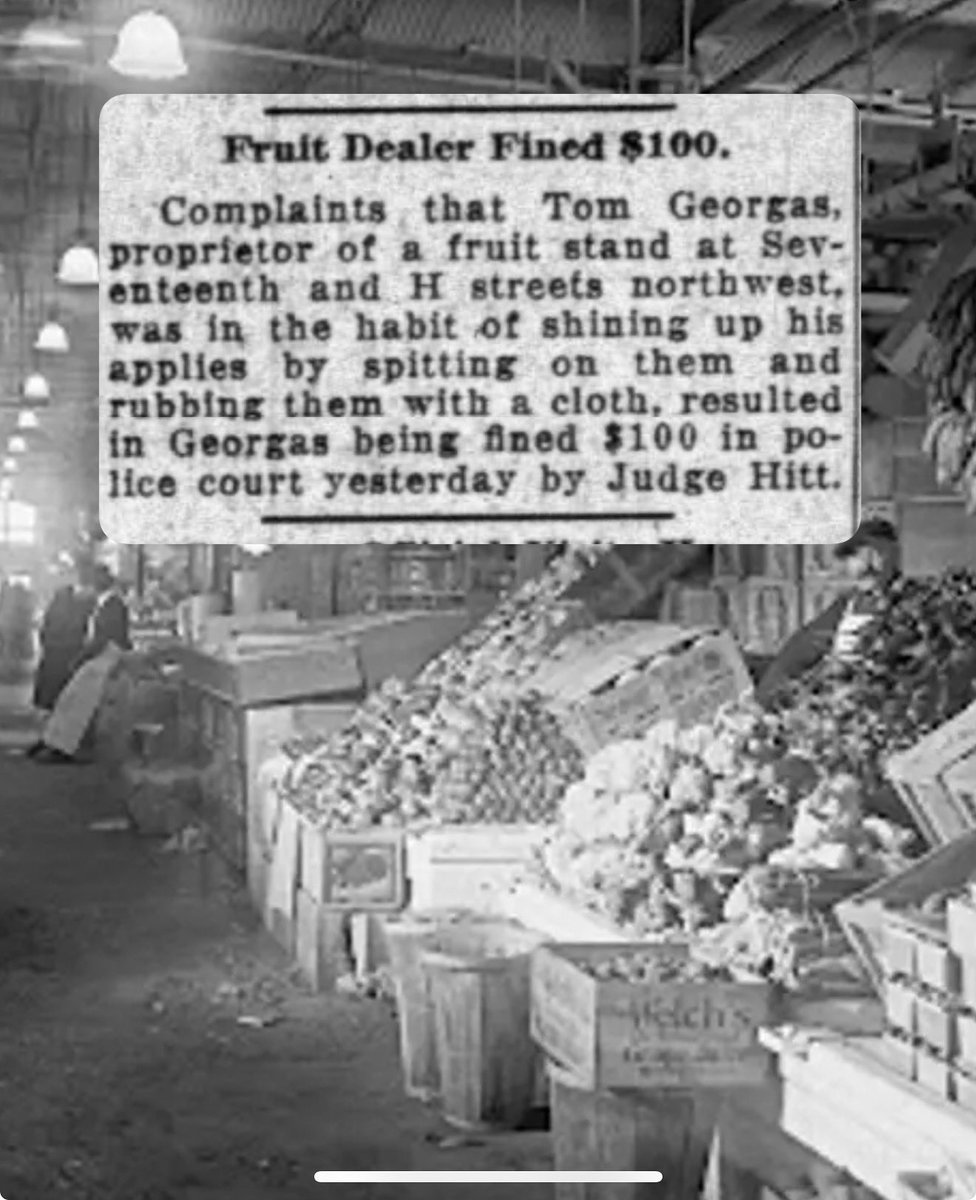 petulad's tweet image. June 24, 1925 - Spit-shining your merch was not okay #100yearsagotoday. (His fine is equal to about $1,700 dollars today. )#retropolis