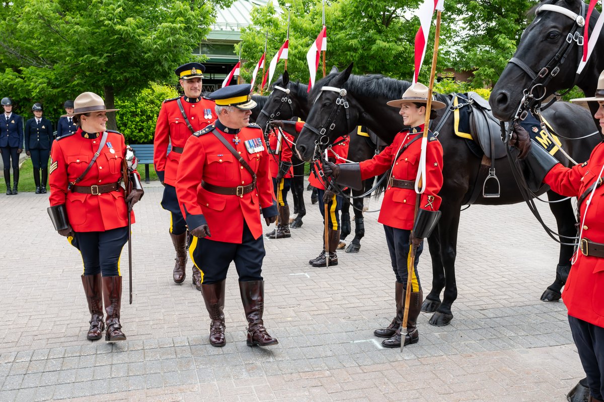 CommrRCMPGRC's tweet image. On June 17, I had the honour of conducting a formal inspection of the RCMP Musical Ride horses in preparation for the 2025 tour. It was an opportunity to witness the dedication, discipline, and tradition behind this iconic Canadian display.