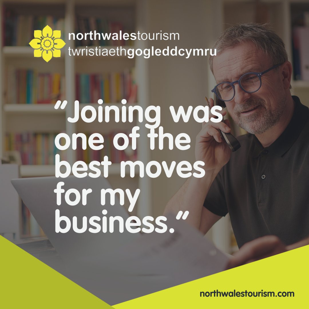 📣 Many businesses have seen real benefits through their North Wales Tourism membership—from getting more exposure to learning new ways to grow. 

👉 northwalestourism.com/membership/

#NorthWalesTourism #UpdateYourListing #SupportLocalTourism #TourismBusiness #JoinUs