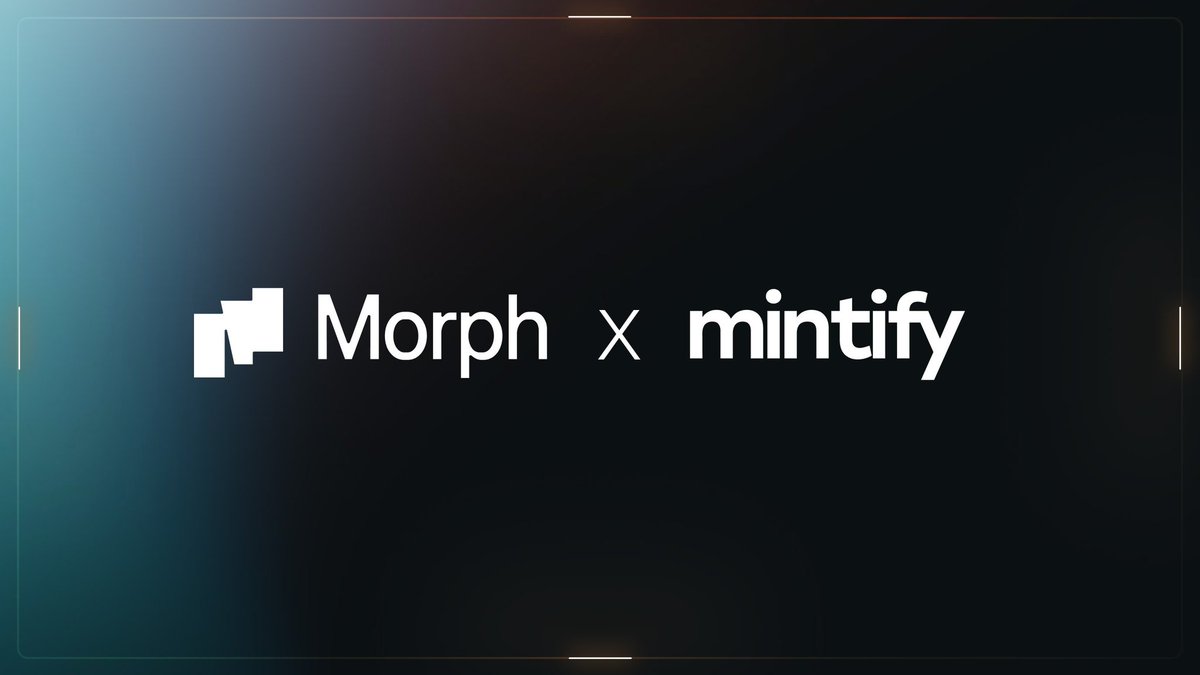 Layer2_Space's tweet photo. 🚀 @Mintify is officially live on @morphnetwork, an @Ethereum L2 that fuses optimistic rollups & zk tech!
Now offering:
🛒 NFT Marketplace
🚀 NFT Launchpad
🧰 Builder APIs for seamless integration
💫 Whether you're a trader, creator, or developer — #Morph & #Mintify unlock a complete #NFT experience.
🔽VISIT
https://t.co/7qAapJoNDl