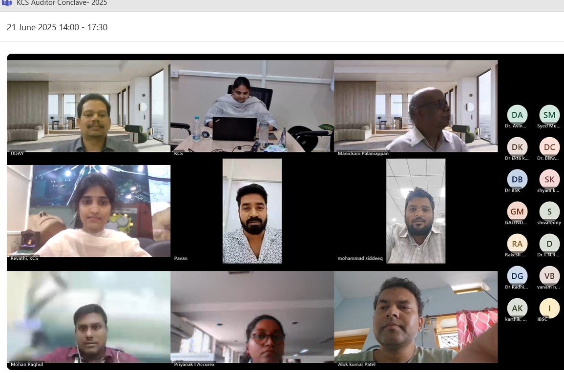 GetKCS's tweet image. @GetKCS&apos;s Annual Auditor #Conclave 2025 brought together top minds to champion #compliance and #quality in #MedTech. Thank you to all the #auditors and #experts for your valuable insights and spirited participation! Connect at kcs@kiht.in #AuditorConclave