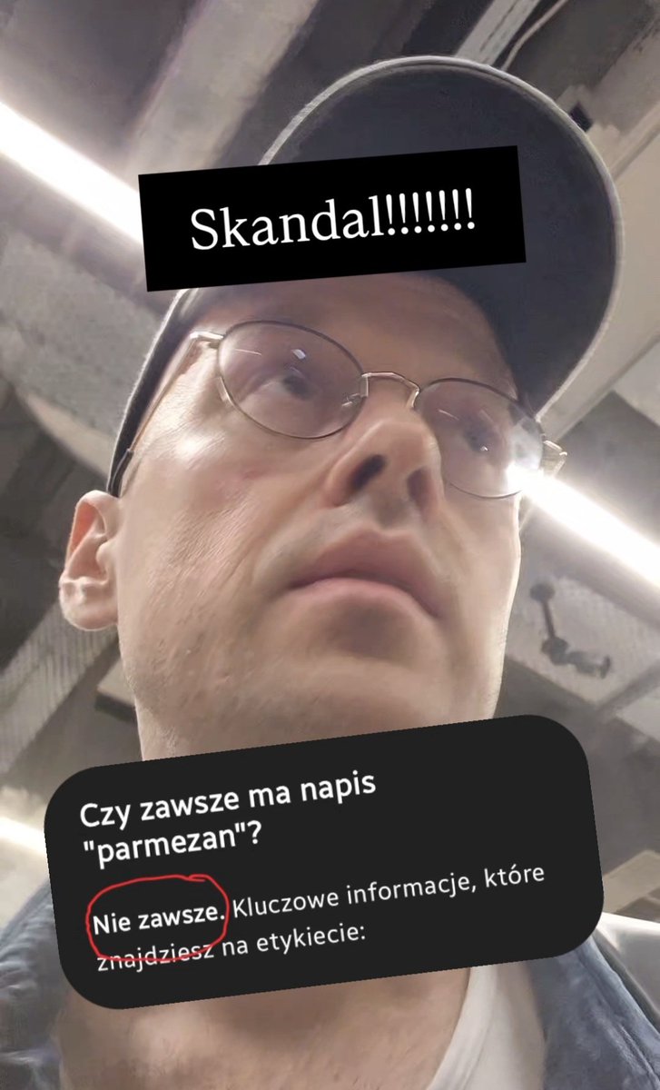 CIERPIENIE MILIONÓW FACETÓW, O KTÓRYM SIĘ NIE MÓWI

Dzisiaj, słuchajcie, byłem w markecie zrobić zakupy. Na liście: „parmezan”. Szukam – i nic. Widzę pięćdziesiąt sześć serów o różnych nazwach. Żona nie odbiera, więc gadam z Chatem GPT. I okazuje się, że „ser parmezan” to się