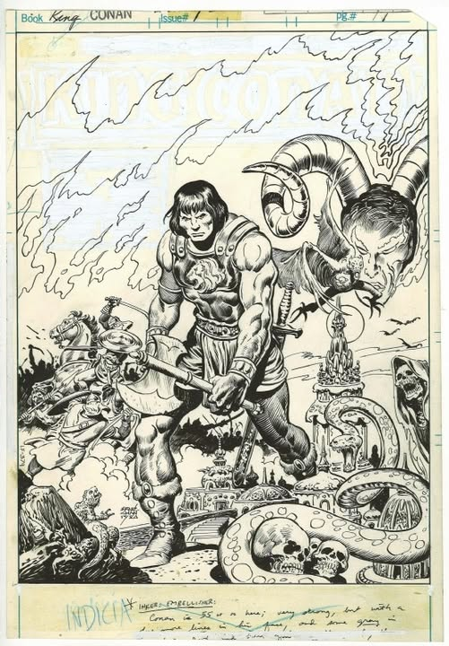 John Buscema and Ernie Chan