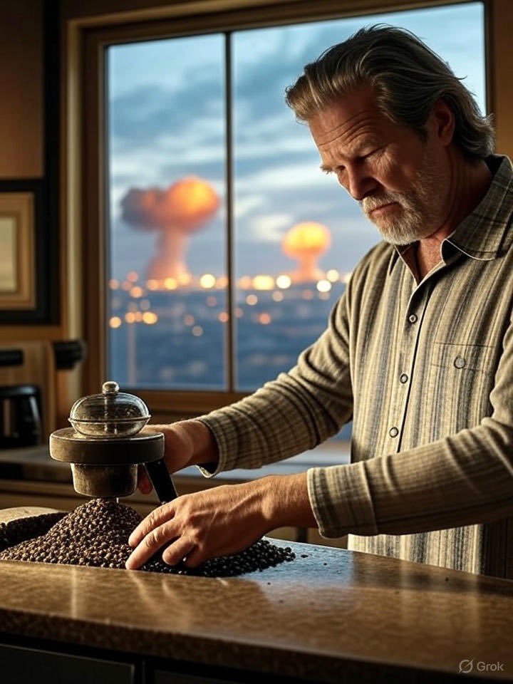Nothing stops Jeff from grinding