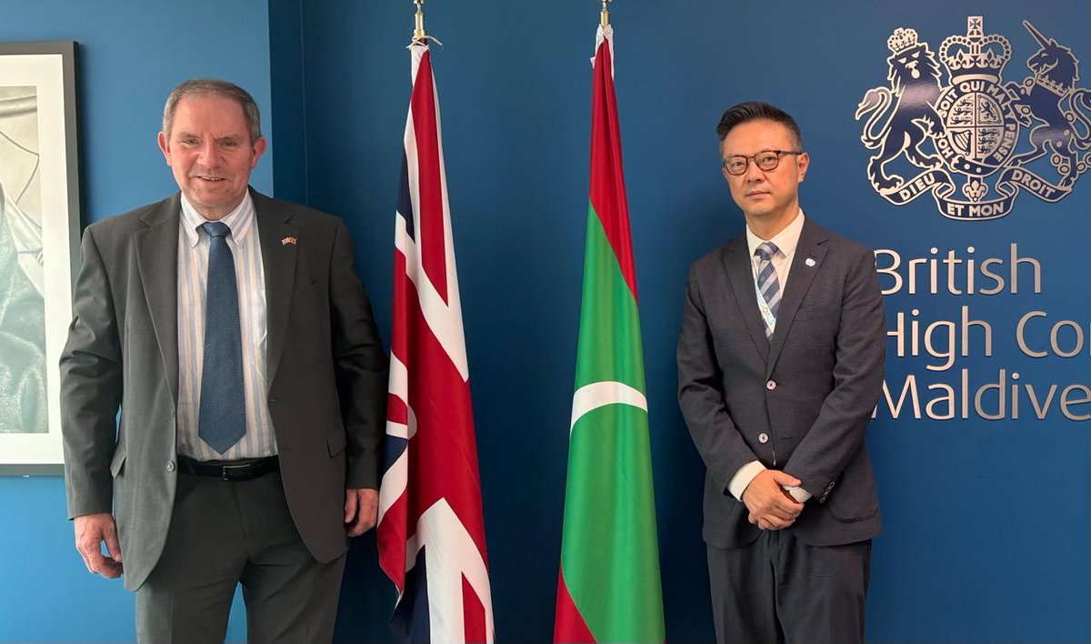 UN in the Maldives (@unmaldives) on Twitter photo In a courtesy call with <a href="/UKinMaldives/">UK in Maldives π¬π§π²π»</a> High Commissioner H.E.<a href="/NickDLow/">Nick Low</a>, UNRC Hao Zhang exchanged views on development priorities including the UKβs longstandingπ€with UN system supporting #SDGs in theπ²π»including in areas of governance, gender equality & climate change adaptation In a courtesy call with <a href="/UKinMaldives/">UK in Maldives π¬π§π²π»</a> High Commissioner H.E.<a href="/NickDLow/">Nick Low</a>, UNRC Hao Zhang exchanged views on development priorities including the UKβs longstandingπ€with UN system supporting #SDGs in theπ²π»including in areas of governance, gender equality & climate change adaptation
