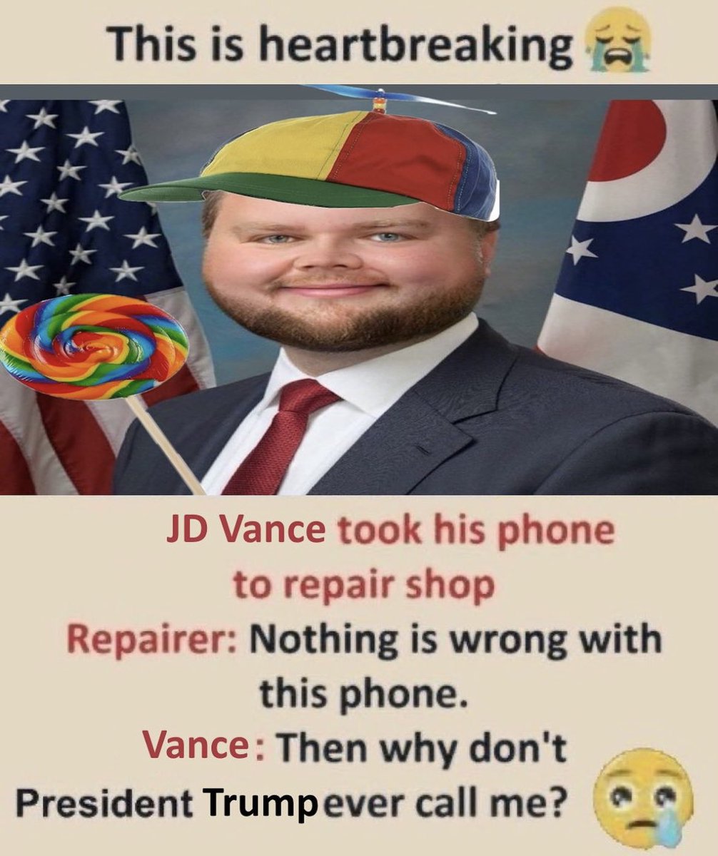 <a href="/JDVance/">JD Vance</a> You are a really great meme as VP 👍