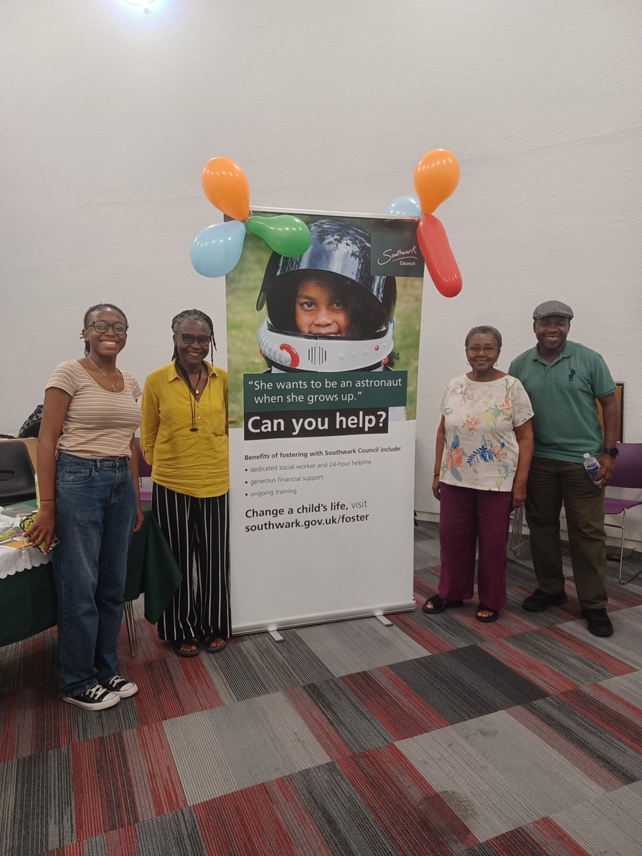 SouthwarkLibs's tweet image. The Festival of Words, held an event called, ‘A home for our children’. It was organised by the Southwark Foster Carer Team and Southwark Libraries.
For more information contact: fostering@southwark.gov.uk