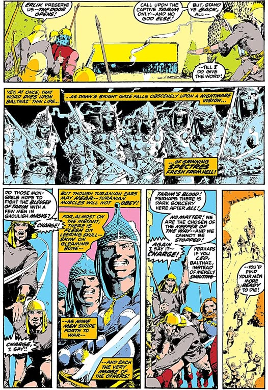 Barry Windsor-Smith uninked pencils used in CTB #19.