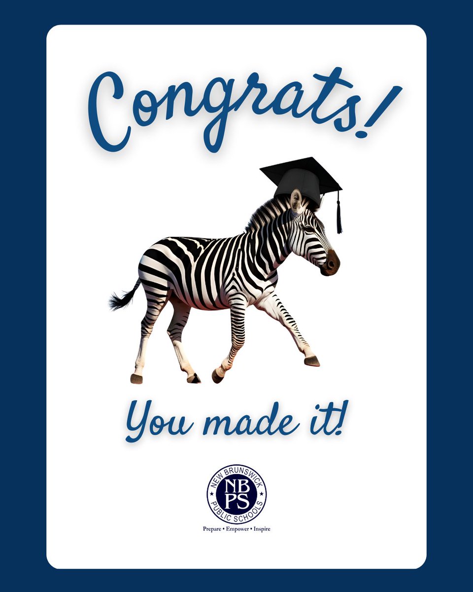 nbpschools's tweet photo. Congratulations to the class of 2025! We look forward to all the great things they accomplish in the future. #NBPS #NBPSLETSGO! #WeAreNB #ALLIN4NB https://t.co/VEohjZSp6A