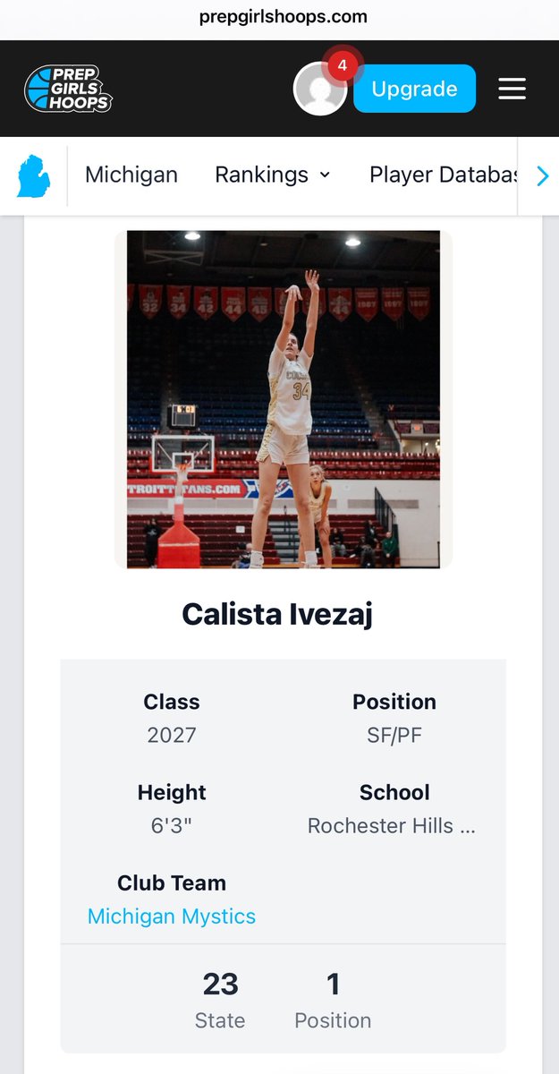 <a href="/calistaivezaj8/">Calista Ivezaj</a> keep your head down and stay true to the work 💯💪🏼🏀🫶🏼